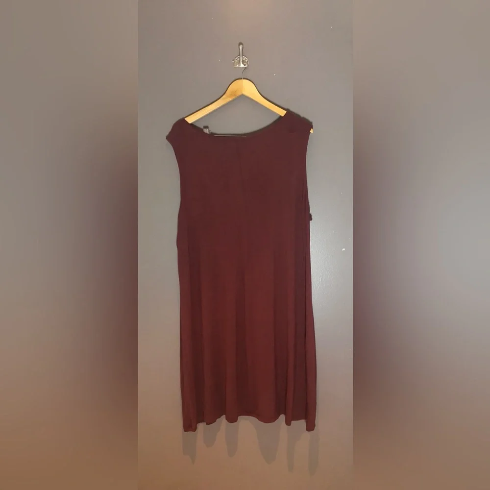Liberty Love Burgundy Tank Size 1XL